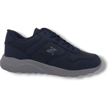 Zerhan Lutton 4039 Unisex Lacivert Bağcıklı Koşu ve Günlük Kullanım Spor Ayakkabı