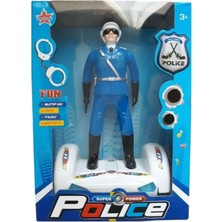 Prestij 2299 Pilli Cincır Süren Polis Oyuncak