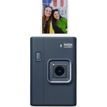 Instax Fujıfılm Instax Mini Liplay+™ Hibrit Şipşak Kamera, Gece Mavisi
