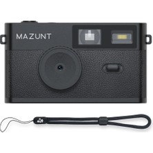 Mazunt Retro Dijital Kamera, 12 Mp, Sd Kart Dahil Ekransız Kamera