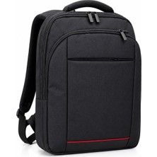 Canaris Laptop Sırt Çantası 15.6 Inç Üniversite Öğrenci Çantası Siyah Su Geçirmez