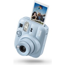 Instax Fujıfılm Instax Mini 13™ Şipşak Kamera | Anında Baskı - Selfie Aynası, Yakın Çekim Modu ve Otomatik Pozlama | Frost Blue