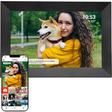 Denver Dijital Fotoğraf Çerçevesi 10,1 Inç Wifi ve Frameo'lu, Siyah