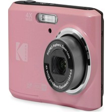 Kodak Pıxpro FZ45 Friendly Zoom 16MP 1080P Full Hd Dijital Kamera, 4x Optik Yakınlaştırma ve 27 mm Geniş Açı Objektifli (Pastel Pembe)