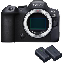 Canon Eos R6 Iı Tam Formatlı Sistem Kamerası, 24,2 Mp, 4K + 2x Piller