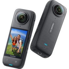 INSTA360 X4 Standart Paket - Suya Dayanıklı 8k 360 Derece Aksiyon Kamerası