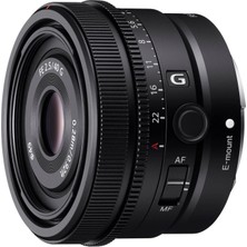 Sony SEL40F25G - Fe 40MM F2.5 G Tam Format Sabit Odak Uzaklığına Sahip Objektif (Premium G Serisi, E Mount, Kompakt ve Hafif, Sony A7 Serisi ve Zv-E1, A6000 Serisi ve ZV-E10 ile Uyumlu)
