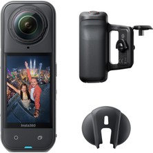 INSTA360 X5 Fotoğraf Kolu Paketi - Su Geçirmez 8k 360°KAMERA, Düşük Işık Lideri, Görünmez Selfie Çubuğu Efekti, Sağlam Değiştirilebilir Objektifler, 3 Saat Pil, Entegre Ön Cam