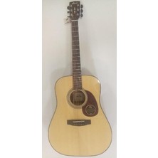 Cort EARTH20TH-FNAT Elektro Akustik Gitar, Naturel