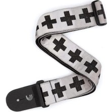 Planetwaves T20W1509 Gitar Askısı, Dokuma, Checkered Crosses