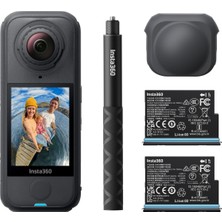 INSTA360 X4 Air Mutlaka Sahip Olunması Gereken Paket - 165G Hafif 8k 360 Aksiyon Kamera