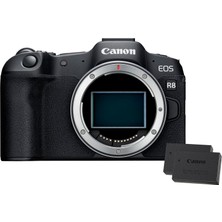 Canon Eos R8 Tam Format Sistem Kamerası, 24,2 Mp Sensör, 4K + 2x Pil