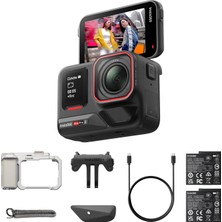 INSTA360 Ace Pro 2 Xplorer Paketi Ay Gümüşü - 8k Action Cam, Çift Pil