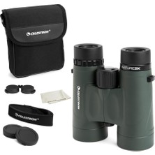 Celestron 71333 Nature Dx 10 x 42MM Dürbün, Çok Kaplamalı Objektifli, Bak-4 Prizma Camlı ve Taşıma Çantası, Yeşil