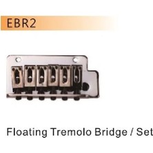 Valencia Elektro Tremolo Köprü+Kol Set Krom Dr.parts (4 Vid