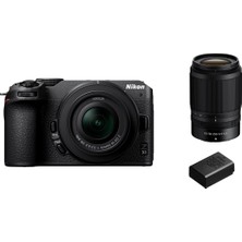 Nikon Z 30 Kiti Dx 16-50MM 1:3,5-6,3 Vr + Dx 50-250MM 1:4,5-6,3 Vr + En-El 25A