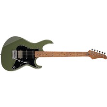 Cort G250SEODG Elektro Gitar, Koyu Zeytin Yeşili, (S-S-H)