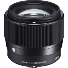Sigma Canon Ef-M Objektif Bayoneti Için Sigma 56MM F1.4 Dc Dn Contemporary Objektif