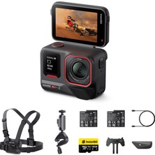 INSTA360 Ace Pro 2 Bisiklet Paketi - Leica, 1/1,3" Sensör, Çift Aı Çip Sistemi, Önde Gelen Düşük Işık Performansı, En Iyi Ses, Döner Ekran ve Aı Düzenleme ile Geliştirilmiş 8k Su Geçirmez Aksiyon Kame