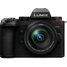 Panasonic Lumıx DC-G9M2ME Micro Four Thirds Aynasız Fotoğraf Makinesi Lumix G Vario 12-60MM F3.5-5.6 Objektif, 25,2mp, 4K 120P/100P ve 5,7k 30P/25P, Faz Hibrit Af, OLED Lvf, Bluetooth, Siyah