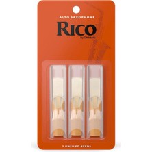 Rico Alto Saksafon Kamışı (3lü Paket) No:1.5