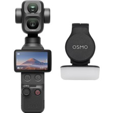 DJI Djı Osmo Pocket 4p Standard Combo, Çift Objektifli 4K Vlog Kamera