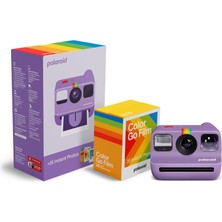 Polaroid - Go Gen 2 Mor + Renkli Film Paketi (16 Fotoğraf) (6566)