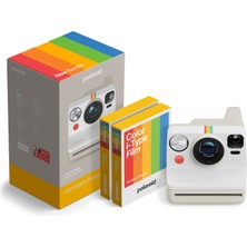 Polaroid - Şimdi Gen 3 - Şipşak Kamera - Paket Kamera + Renkli Film (16 Fotoğraf) Beyaz (6561)