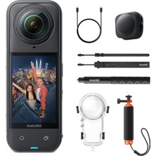 INSTA360 X5 Görünmez Dalış Paketi, 8k 360 Derece Kamera, Üçlü Aı Çipi