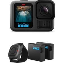 Gopro HERO13 Black Action Paketi (Amazon'a Özel) – 2 Enduro Pil ve Su Geçirmez Deklanşör Uzaktan Kumandası Içerir