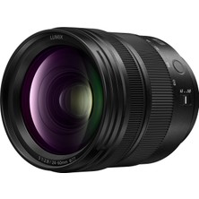 Panasonic Lumıx S 24-60 mm Objektif, L Montajlı, Tam Diyafram Açıklığı F2.8, Aynasız Tam Format Fotoğraf Makinesi Için Objektif, Siyah