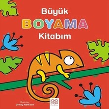 1001 Çiçek Kitaplar Büyük Boyama Kitabım