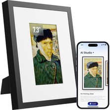 Switchbot Aı Sanat Çerçevesi 7,3'', Kablosuz Dijital Fotoğraf Çerçevesi