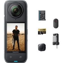 INSTA360 X4 Peter Mckinnon Edition – Su Geçirmez 8k 360° Aksiyon Kamerası, 4K Geniş Açılı Videolar, Görünmez Selfie Çubuğu Efekti, Çıkarılabilir Objektif Koruması, Yapay Zeka Düzenleme, Stabilizasyon