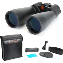 Celestron 71009 Skymaster 15X70MM Porro Prizma Dürbün, Çok Kaplamalı Objektifli ve Bak-4 Prizma Camlı, Siyah
