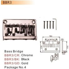 Valencia Dr.parts Bas Köprü Siyah (79.5X51.5)