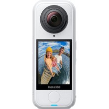 INSTA360 X4 Air Polar Beyaz - 165G Hafif 8k 360 Aksiyon Kamerası