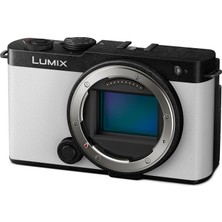 Panasonic Lumix DC-S9E-W Tam Kare Aynasız Kamera, Açık Kapılı Vlog, 24,2 Mp, 6k/4k, 779 Noktalı Pdaf, Görüntü Sabitleme, Lut, 180° Esnek Monitör, 5 Ghz Wifi, Beyaz, Kamera Gövdesi