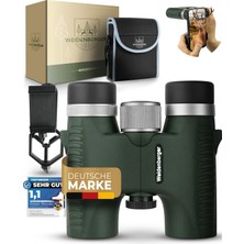 Weidenberger Dürbün 10X26, [test Kazanan] Nitrojen Dolgulu ve Su Geçirmez Magnezyum, Dürbün, Bak4 Hd Prizma + Fmc Objektif, Gözlük Kullananlar Için De Uygundur (Yeşil, 10X26)