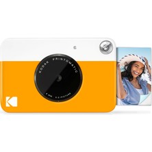 Kodak Printomatic Tam Renkli Anında Dijital Fotoğraf Makinesi - Zink 2x3" Yapışkanlı Fotoğraf Kağıdı Üzerinde Yüksek Kaliteli Fotoğraflar - 5mp, Taşınabilir, Doğum Günü, Noel, Tatil Için Yaratıcı Eğle