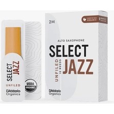 Rico Organıc Select Jazz Alto Saksafon Kamışı (10LU Paket) No:2 Medıum