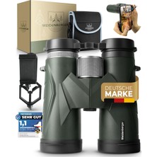 Weidenberger Dürbün 12X42, [test Kazanan] Nitrojen Dolgulu ve Su Geçirmez Magnezyum Dürbün, Bak4 Hd Prizma + Fmc Objektif, Gözlük Takan Kişiler Için De Uygundur (Yeşil, 12X42)