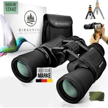 Birkental Dürbün 10X50, Yeni Başlayanlar ve Profesyoneller Için Aksesuarlar Dahil - Hd Zoom, Su Geçirmez, Hafif, Kompakt - Gözlük Kullananlar Için De - Dürbün Avcılığı, Kuş Gözlemciliği, Astronomi Içi