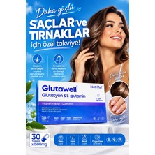 Esemiz Glutawell Glutatyon ve L-Glutamin Içeren 30 Tablet (Saç Cilt ve Tırnak Desteği)