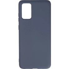 Newface Samsung Galaxy S20 Plus Kılıf Nano Içi Kadife Silikon - Gri