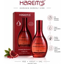 Harem's Nar Bakım Yağı – Yüz, Vücut ve Saç İçin Nemlendirici, Besleyici ve Canlandırıcı Çok Amaçlı Cilt & Saç Bakım Yağı 130 ml