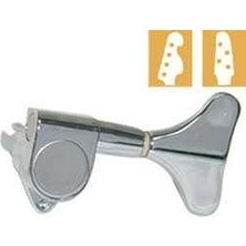 Valencia Valencıa BMH7105CRR2L2 Bass Gitar Kulağı Krom, 2 Sol+2 Sağ