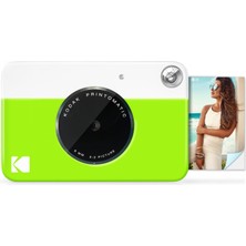 Kodak Printomatic Full Color Instant Digital Camera - High Quality Photos On Zinc 2x3" Adhesive Photo Paper - 5mp, Portable, Creative Fun Gift For Birthday, Christmas, Holiday - Green
