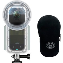 Sea Frogs INSTA360 Için Deniz Kurbağaları Su Geçirmez Koruyucu Kılıf