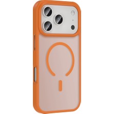 Teleplus iPhone 18 Pro Kılıf Mat Manyetik Şarj Özellikli Sio Kapak